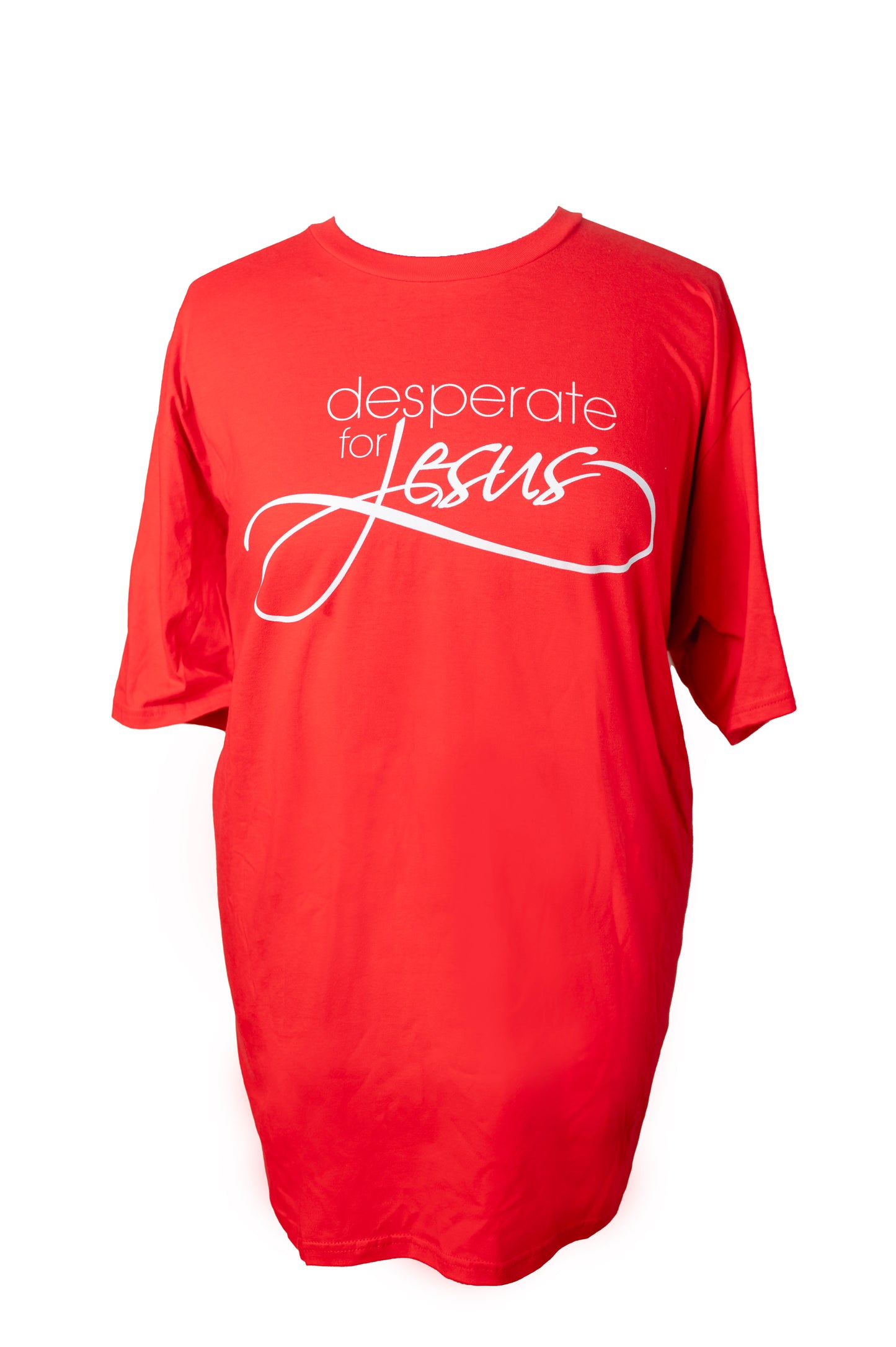 Red Shirt w/ White DFJ Imprint