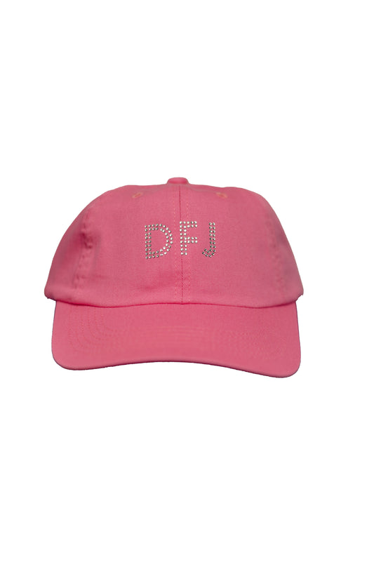 Pink Bling DFJ Cap