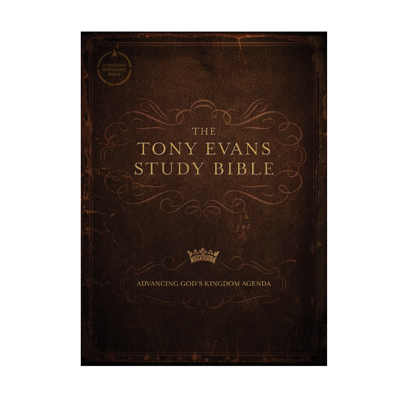 Tony Evans Study Bible (Hardcover)